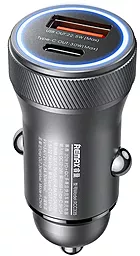 Автомобильное зарядное устройство Remax RCC-335 30w PDUSB-C/USB-A ports fast charger Black