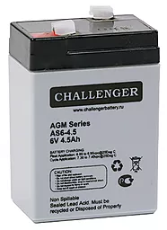 Акумуляторна батарея Challenger 6V 4.5Ah (AS 6-4.5)