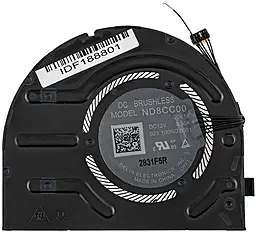 Вентилятор (кулер) для ноутбука Lenovo Thinkpad P1 X1 Extreme 4th Gen, 5pin, V12 (5H41D34321), CPU, Original