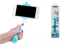 Моноподы, селфи-палки Remax Selfie Stick RP-P3 Blue - миниатюра 5 Моноподы, селфи-палки Remax Selfie Stick RP-P3 Blue - миниатюра 5