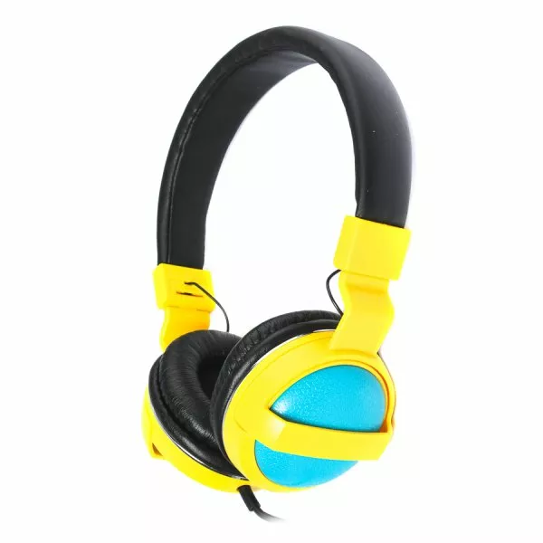 Наушники Maxxter CDM-101 Yellow - фото 1