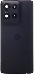 Задняя крышка корпуса Motorola Moto G75 со стеклом камеры, Original Charcoal Grey - фото Задняя крышка корпуса Motorola Moto G75 со стеклом камеры, Original Charcoal Grey