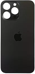 Задняя крышка корпуса Apple iPhone 15 Pro Max (small hole) Original Black Titanium - фото Задняя крышка корпуса Apple iPhone 15 Pro Max (small hole) Original Black Titanium