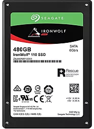 Накопичувач SSD Seagate IronWolf 110 480 GB (ZA480NM10011) - фото Накопичувач SSD Seagate IronWolf 110 480 GB (ZA480NM10011)