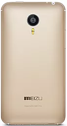 Задняя крышка корпуса Meizu MX4 Gold