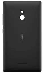 Задняя крышка корпуса Nokia XL Dual Sim (RM-1030) Black - фото Задняя крышка корпуса Nokia XL Dual Sim (RM-1030) Black