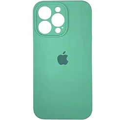 Чехол Silicone Case Full Camera для Apple iPhone 13 Pro azure - фото Чехол Silicone Case Full Camera для Apple iPhone 13 Pro azure