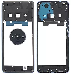 Рамка корпуса Xiaomi Redmi A3 со стеклом камеры Star Blue - фото Рамка корпуса Xiaomi Redmi A3 со стеклом камеры Star Blue