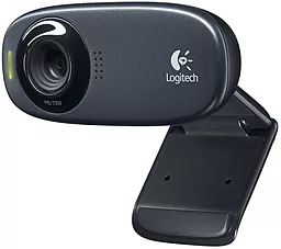 ВЕБ-камера Logitech HD C310 Black (960-001065) - мініатюра 2