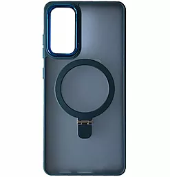 {"ru": "Чехол", "uk": "Чохол"} 1TOUCH Matte Ring-MagSafe для Samsung S24+ Dark Blue