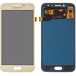 Дисплей Samsung Galaxy J2 J250 2018 з тачскріном, (TFT), Gold