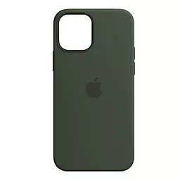 Чохол Silicone Case Full for Apple iPhone 12, iPhone 12 Pro Green (09365)