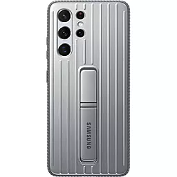 Чехол Samsung Protective Standing Cover G998 Galaxy S21 Ultra Light Gray (EF-RG998CJEGRU)