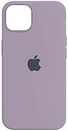 Чехол Silicone Case Full для Apple iPhone 15 Grape - фото Чехол Silicone Case Full для Apple iPhone 15 Grape