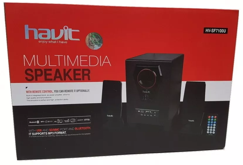 Колонки акустичні Havit HV-SF7100BT Black - фото 6