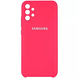 Чехол Epik Silicone Cover Full Camera (AAA) Samsung Galaxy A32 4G Shiny pink