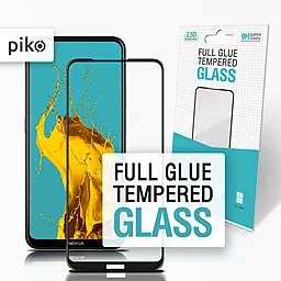 Защитное стекло Piko Full Glue для Nokia 3.4 Black (1283126511530)