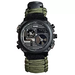 Наручний годинник SKMEI 2202AG PARACORD Army Green