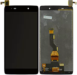 Дисплей Alcatel One Touch Idol 3 Mini 6039 (6039Y, 6039H, 6039K) з тачскріном, Black - фото Дисплей Alcatel One Touch Idol 3 Mini 6039 (6039Y, 6039H, 6039K) з тачскріном, Black