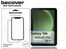 Защитное стекло BeCover для Samsung Galaxy Tab Active5 Pro SM-X356B/X350 10.1" (713552) - фото Защитное стекло BeCover для Samsung Galaxy Tab Active5 Pro SM-X356B/X350 10.1" (713552)
