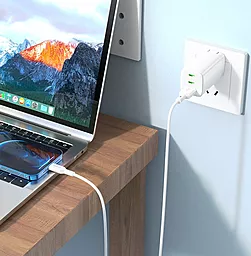 Кабель Borofone BX70 USB-A - Lightning 12w 2.4a 1м cable White - мініатюра 3 Кабель Borofone BX70 USB-A - Lightning 12w 2.4a 1м cable White - мініатюра 3