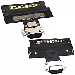 Нижний шлейф Apple iPad Air 3 A2123 / A2152 / A2153 / A2154 с разъемом зарядки Black - фото Нижний шлейф Apple iPad Air 3 A2123 / A2152 / A2153 / A2154 с разъемом зарядки Black