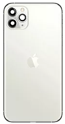 Задня кришка корпусу Apple iPhone 11 Pro зі склом камери Silver