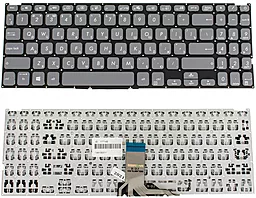 Клавіатура для ноутбуку Asus X509 series без рамки Gray
