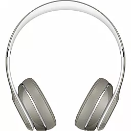 Навушники Beats by Dr. Dre Solo2 On-Ear Luxe Silver (MLA42ZM/A) - мініатюра 4