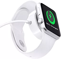 Зарядный кабель для смарт часов US-CC063 Wireless Charger for Apple Watch (ABS) 1m White (CC63WH01) - миниатюра 3