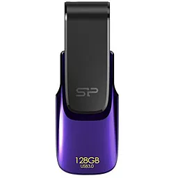 Флешка Silicon Power 128Gb Blaze B31 Purple USB 3.0 (SP128GBUF3B31V1U) - фото Флешка Silicon Power 128Gb Blaze B31 Purple USB 3.0 (SP128GBUF3B31V1U)