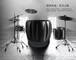 Колонки акустические Yoobao Bluetooth Mini-Speaker YBL202 Silver - миниатюра 6