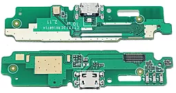 Нижняя плата Xiaomi Redmi 3S с разъемом зарядки и микрофоном