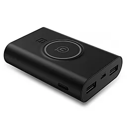 Повербанк Usams US-CD31 Wireless Charging Pad 8000 mah Black - фото Повербанк Usams US-CD31 Wireless Charging Pad 8000 mah Black