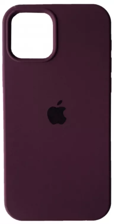 Чехол Silicone Case Full для Apple iPhone 14 Pro Plum - фото 1