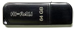 Флешка Hi-Rali Taga Series 64GB USB 2.0 (HI-64GBTAGBK) Black - миниатюра 2