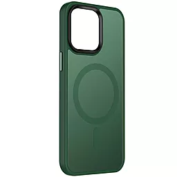 Чехол Epik Metal Buttons with MagSafe Colorful для Apple iPhone 13 Green