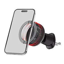 Держатель магнитный ColorWay Air Vent-5 Black (CW-CHM15-BK) - фото Держатель магнитный ColorWay Air Vent-5 Black (CW-CHM15-BK)