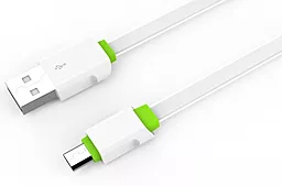 Кабель LDNio USB-A - micro USB 12w 2.4а 2м cable White (LS01) - мініатюра 2 Кабель LDNio USB-A - micro USB 12w 2.4а 2м cable White (LS01) - мініатюра 2