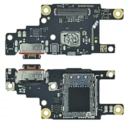 Нижняя плата Xiaomi Poco F6 с разъемом зарядки и микрофоном - снят с телефона, Original - фото Нижняя плата Xiaomi Poco F6 с разъемом зарядки и микрофоном - снят с телефона, Original