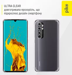 Чохол Piko Shockproof для Xiaomi Mi Note 10 Lite Transparent - мініатюра 4 Чохол Piko Shockproof для Xiaomi Mi Note 10 Lite Transparent - мініатюра 4