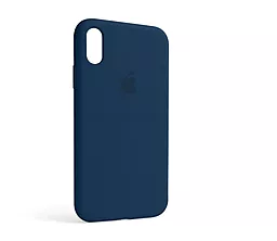 Чехол Silicone Case Full для Apple iPhone XR Blue Horizon
