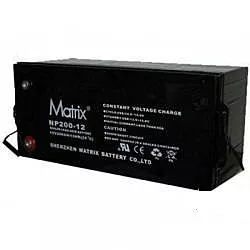 Акумуляторна батарея Matrix 12V 200Ah (NP200-12)