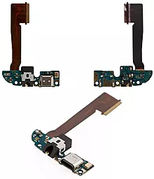 Нижня плата HTC One M8 Dual SIM / One M8s з роз'ємом зарядки, навушників і мікрофоном, 16 Gb Original