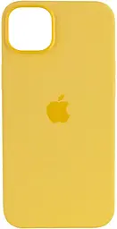 Чехол Silicone Case Full with MagSafe and SplashScreen для Apple iPhone 14 Pro Max Sunglow - фото Чехол Silicone Case Full with MagSafe and SplashScreen для Apple iPhone 14 Pro Max Sunglow