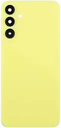 Задняя крышка корпуса Samsung Galaxy A15 A155 со стеклом камеры, Original Personality Yellow - фото Задняя крышка корпуса Samsung Galaxy A15 A155 со стеклом камеры, Original Personality Yellow