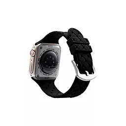 Змінний ремінець для розумного годинника Apple Watch Grid Weave 42/44/45/49mm Black