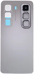 Задняя крышка корпуса Infinix Hot 50 со стеклом камеры, Original Gray - фото Задняя крышка корпуса Infinix Hot 50 со стеклом камеры, Original Gray