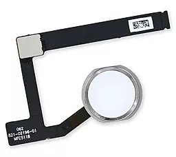 Шлейф Apple iPad mini 5 A2124 / A2126 / A2133 с кнопкой меню (Home) White - фото Шлейф Apple iPad mini 5 A2124 / A2126 / A2133 с кнопкой меню (Home) White