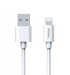 USB Кабель Proda PD-B72i Lightning Cable White